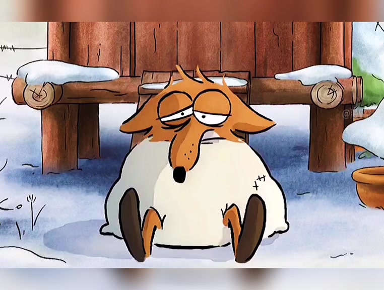 内心善良的狐狸02,是当不了坏蛋的.#大坏狐狸的故事 #治愈