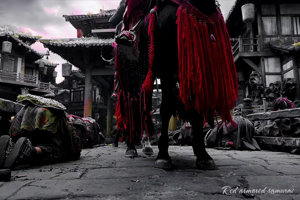 来自红甲武士的压迫感