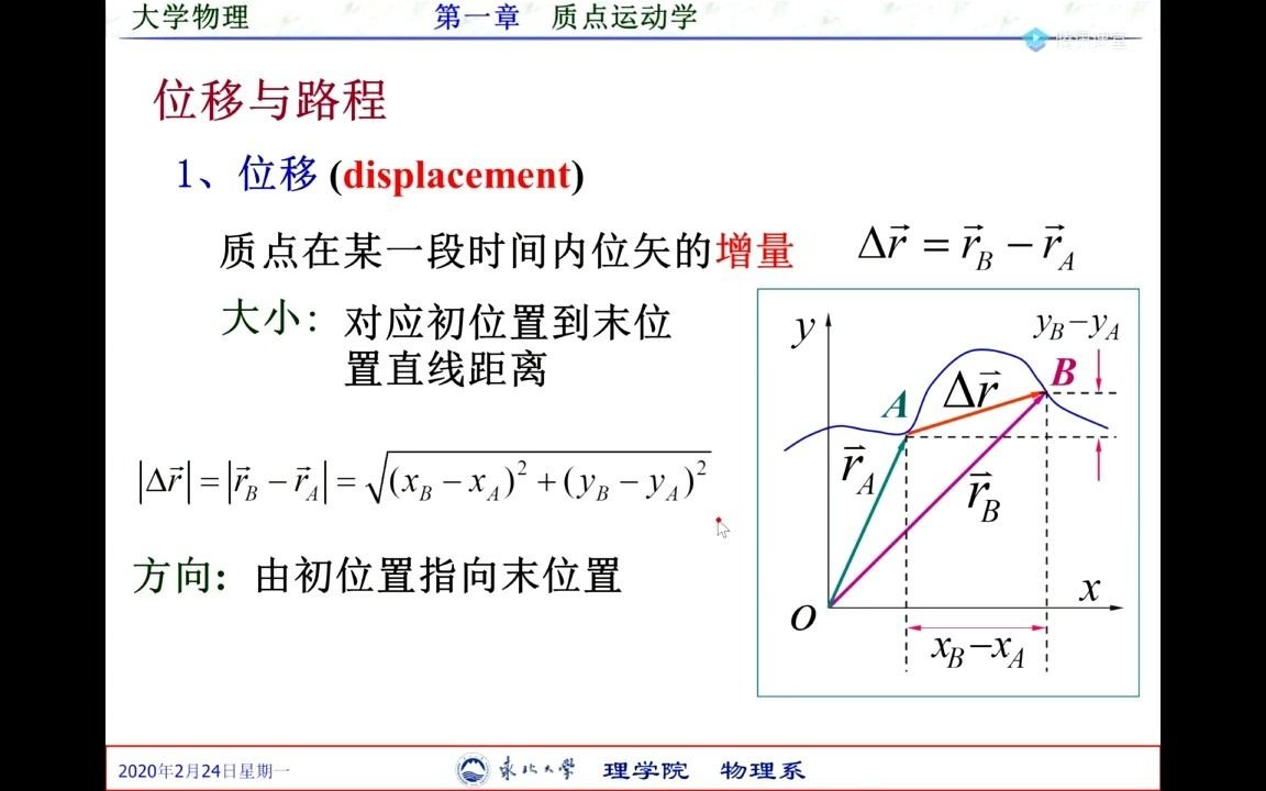 [图]第一章质点运动学1-崔晶磊