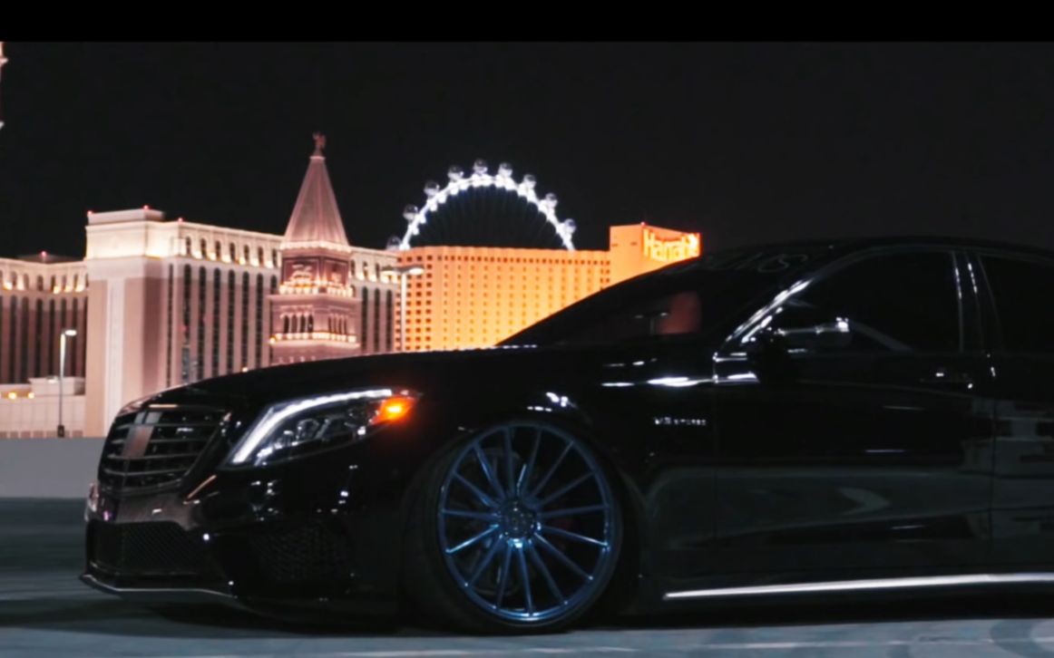 S63 AMG 改装AccuAir气动避震  沃森20寸轮毂哔哩哔哩bilibili