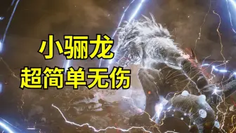 【黑神话悟空】【禁闪无伤】还在怕小骊龙的电圈？很简单，打断不就是了！无伤齐天小骊龙！