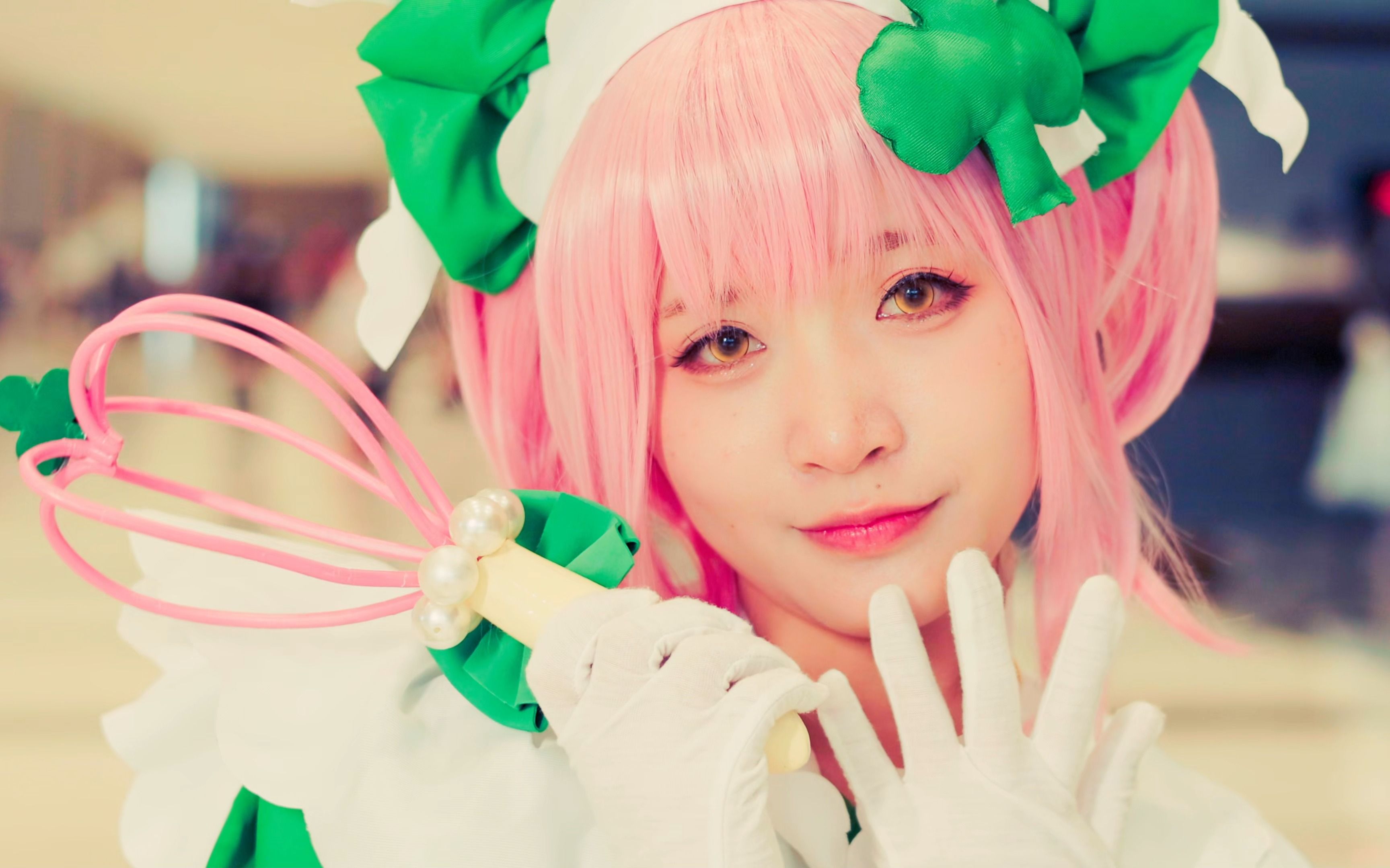 【4k60】抹茶味小丝变身的亚梦 杭州国漫d4