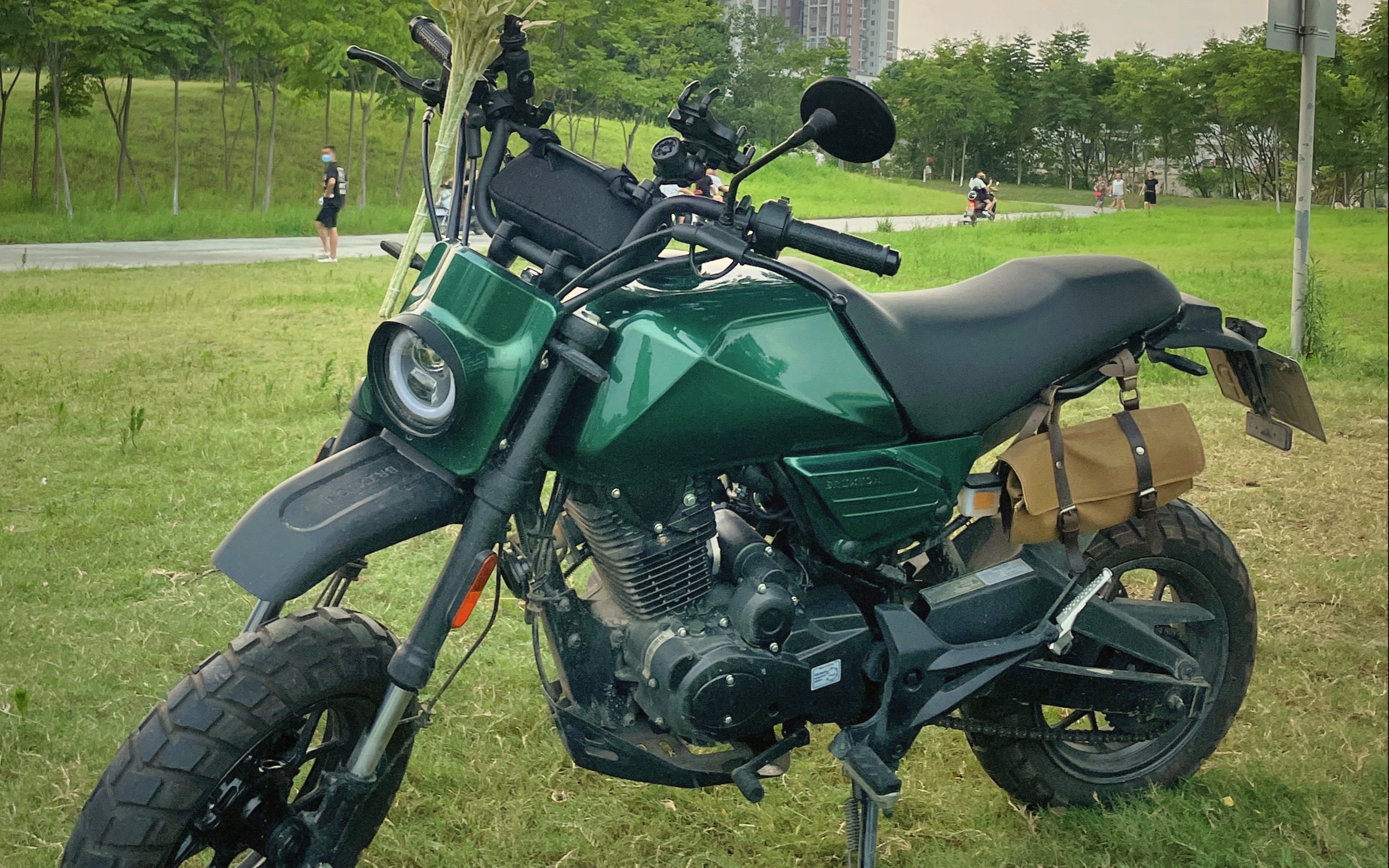 望江天地游侠摩童d5迷你摩托车新手使用感受