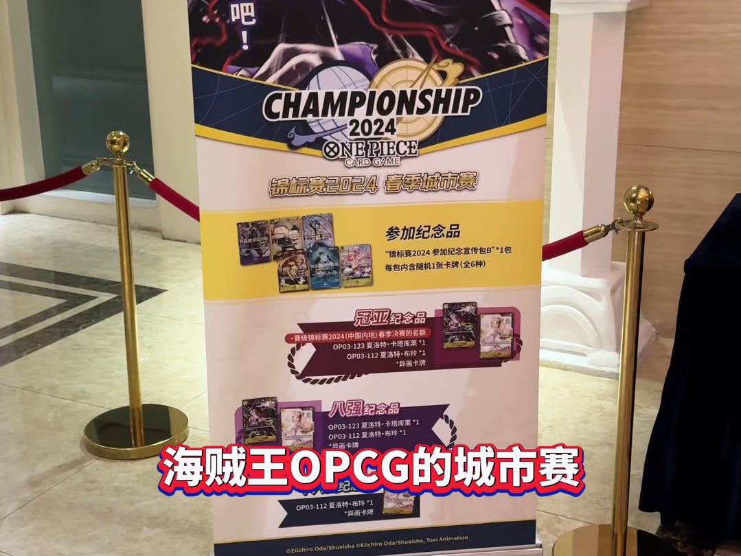 海贼王opcg成都城市赛好Ctiy啊!哔哩哔哩bilibili