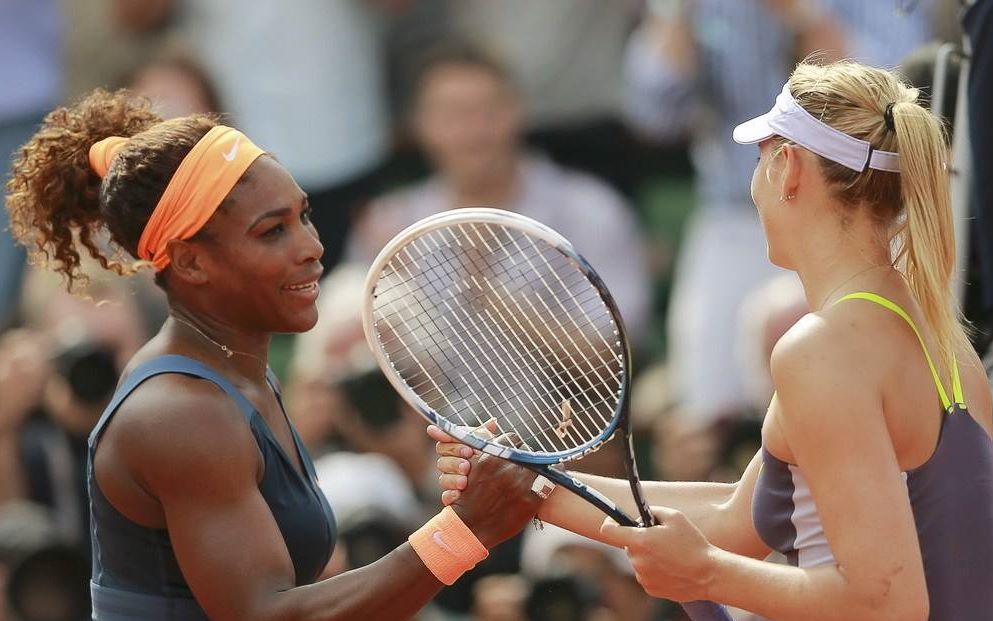 【超精华hl】2013法网女单决赛 莎拉波娃vs小威廉姆斯