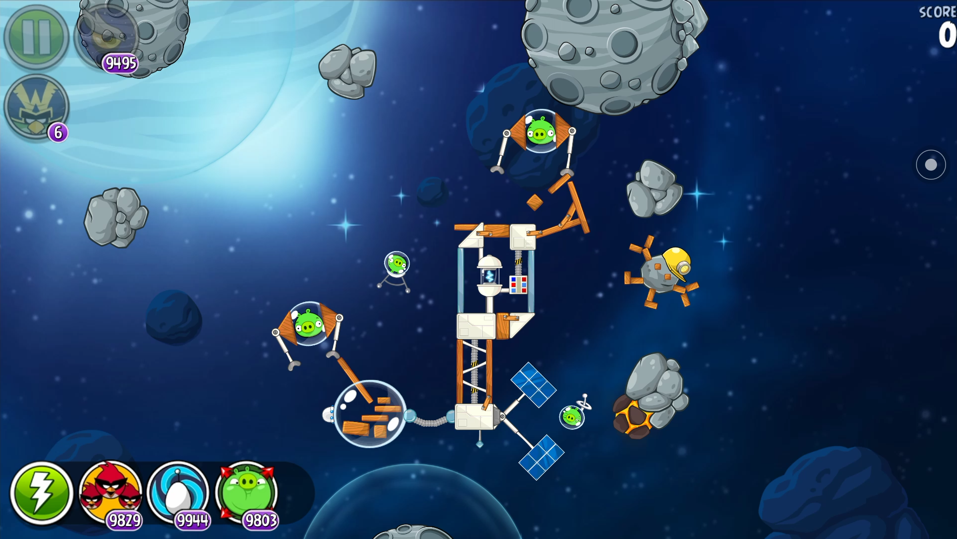 愤怒的小鸟 太空版6.