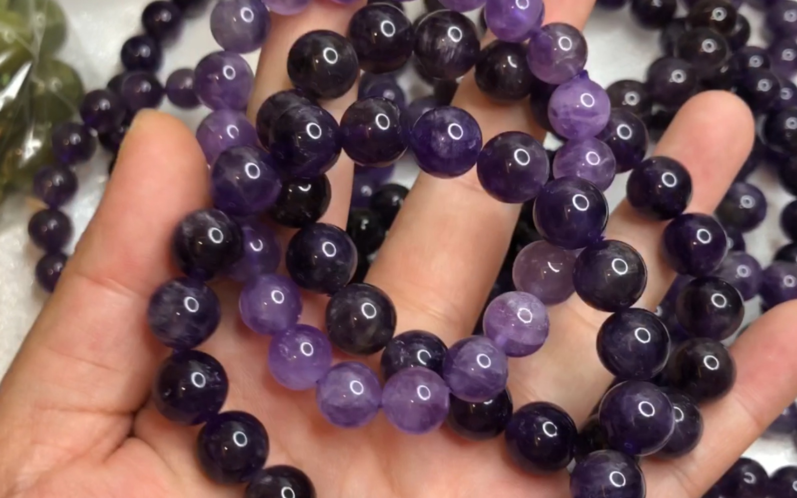 退坑出梦幻紫水晶560克,直款255包邮