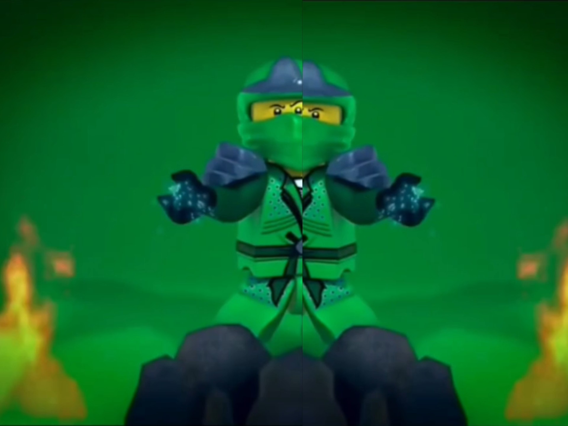 幻影忍者主题曲,但是镜像