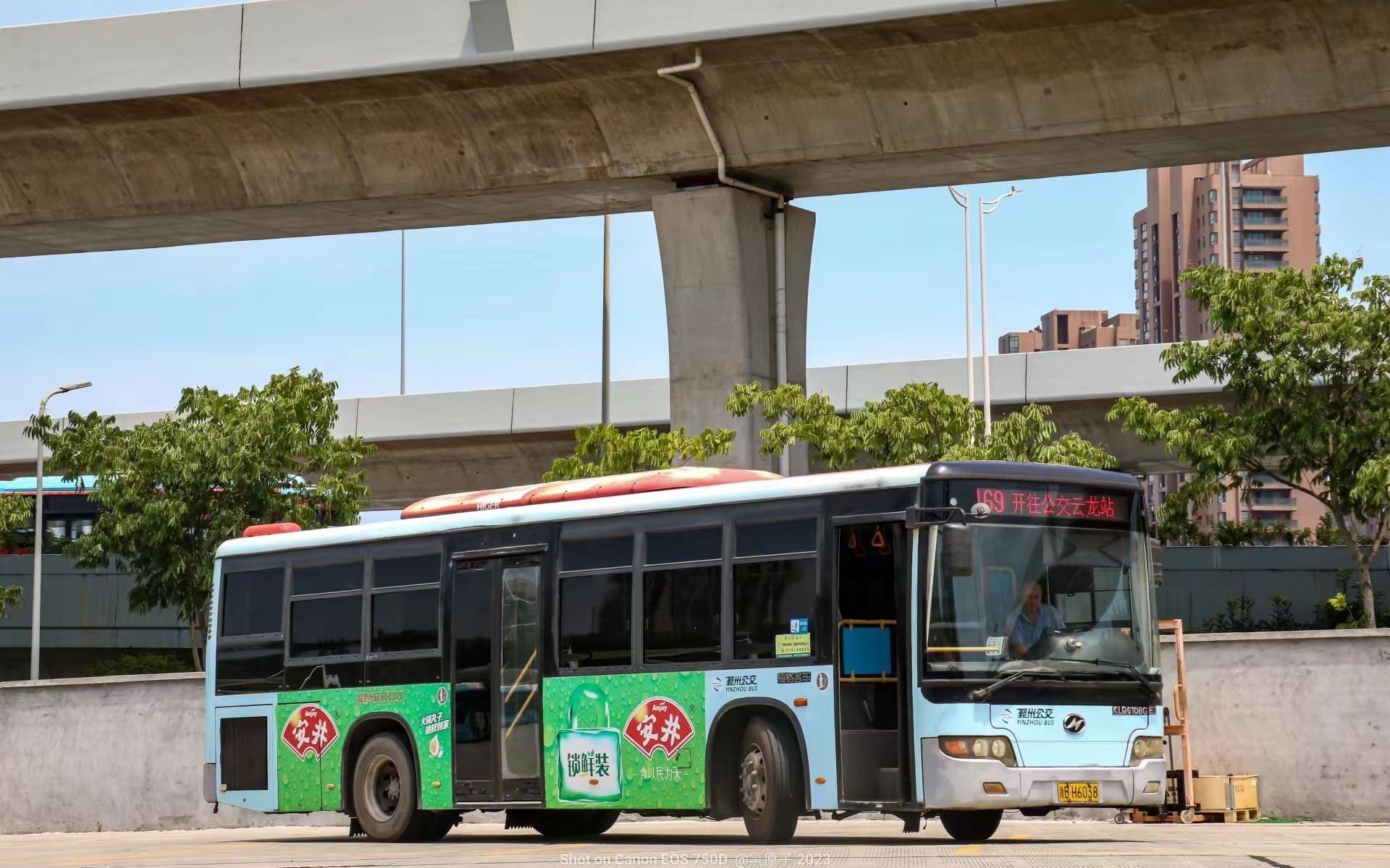 【klq6108ge3运行第二弹】宁波城乡公交169路6108机动车代行运行实录