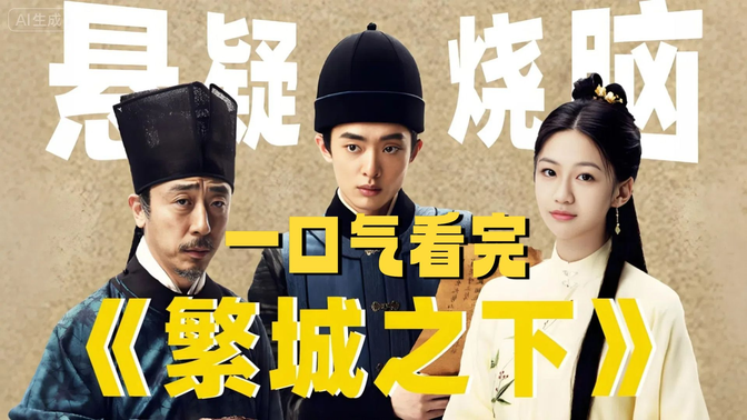 一口气看完《繁城之下》明代版【沉默的真相】，32集讲透人性与权力的博弈