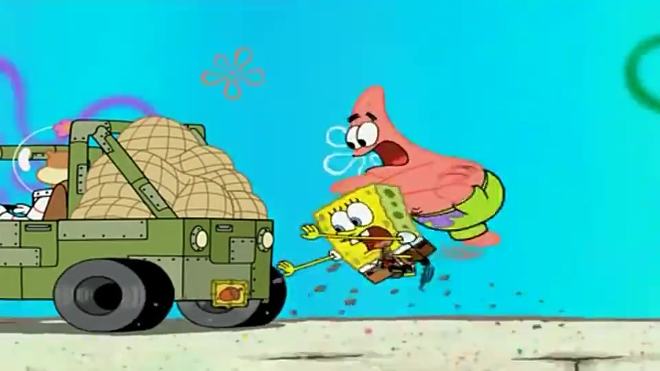 《海绵宝宝》海底露营,把食物和帐篷全烧了怎么办
