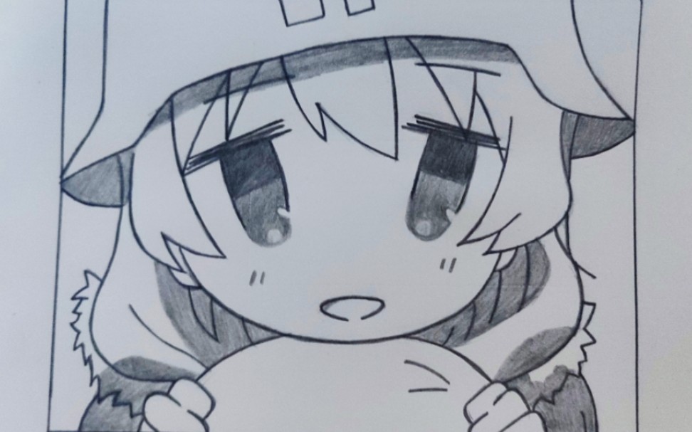 活动  【画渣的手绘】临摹少女终末旅行--尤莉