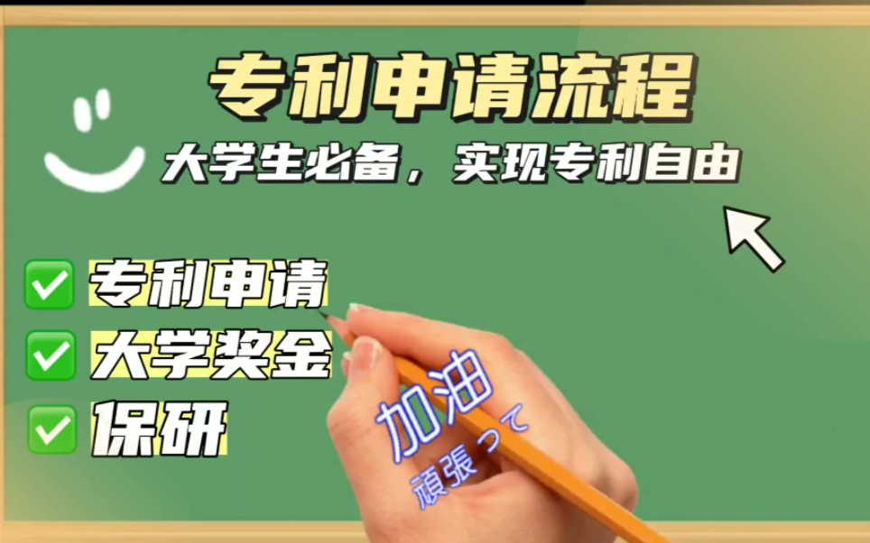 大学生申请专利流程?哔哩哔哩bilibili