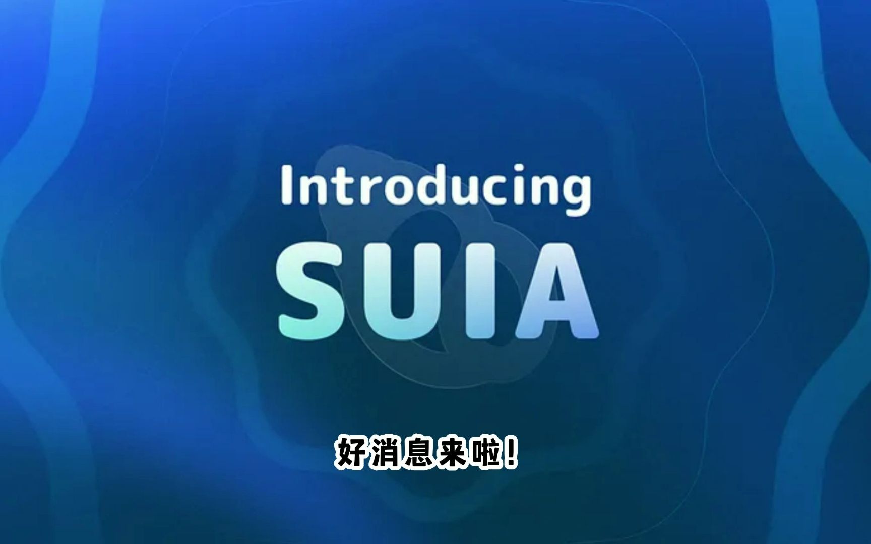 Sui生态社交应用Suia将发行SUIA代币,总量1亿枚,用户可以有更多的参与机会了.哔哩哔哩bilibili