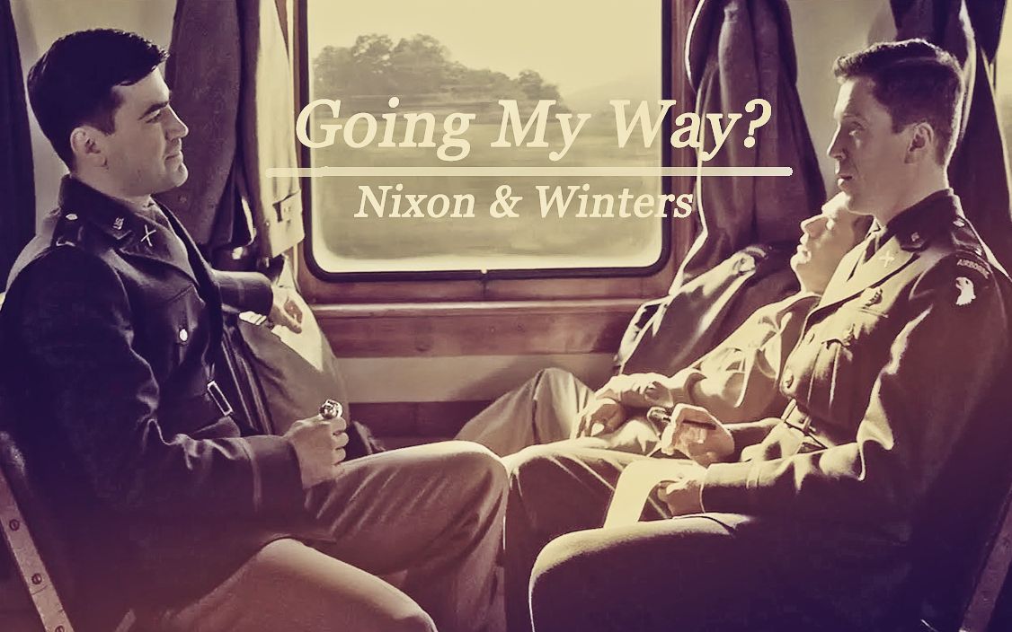 【兄弟连 | Nixon & Winters】Going My Way?(Band of Brothers)哔哩哔哩bilibili