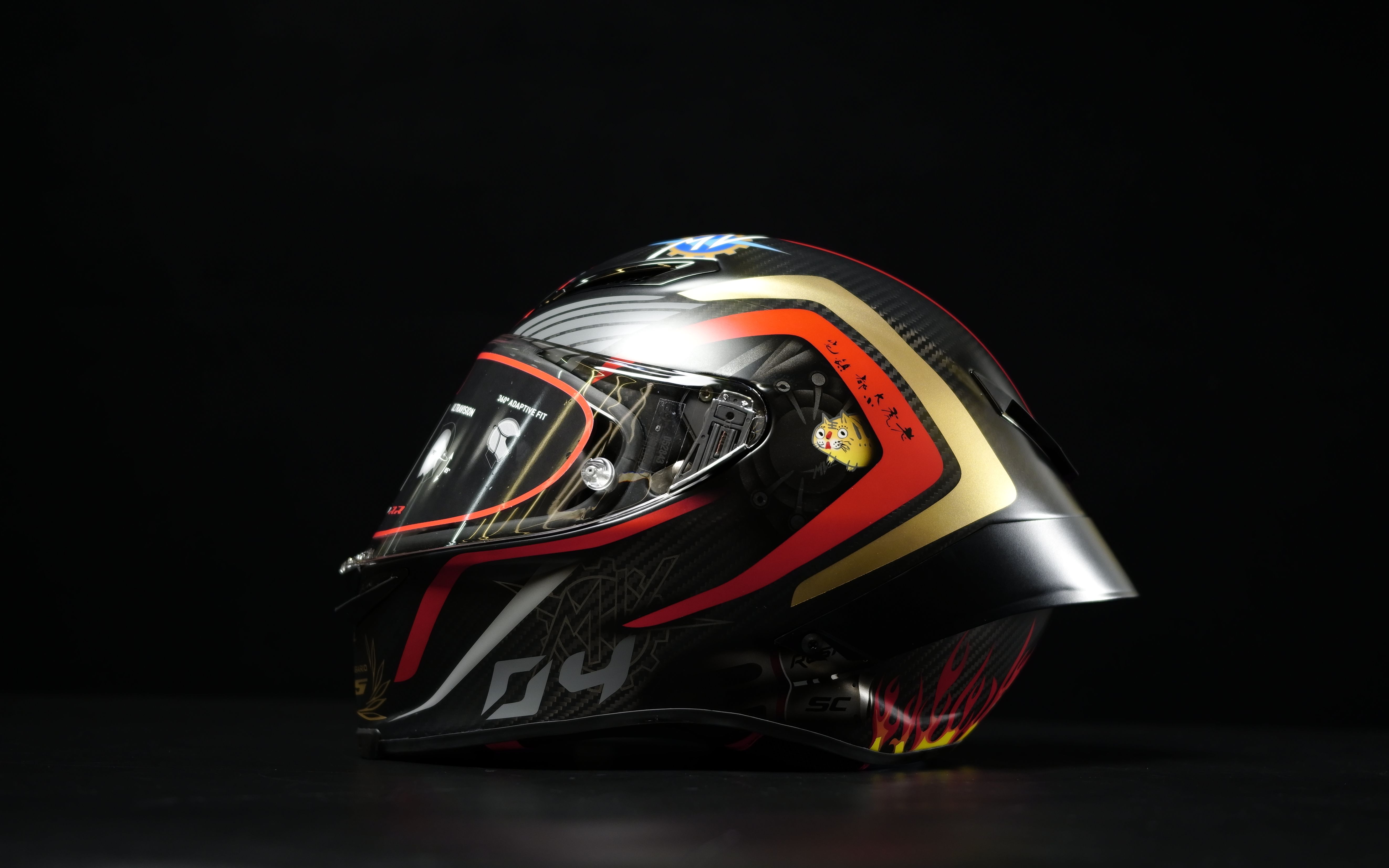 agv pista gp rr 定制 mv agusta rush 1000 涂装_哔哩哔哩_bilibili