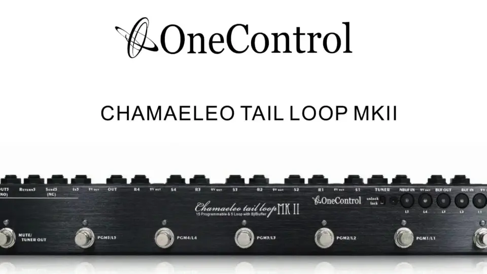 One Control Chamaeleo Tail Loop MkII_哔哩哔哩_bilibili