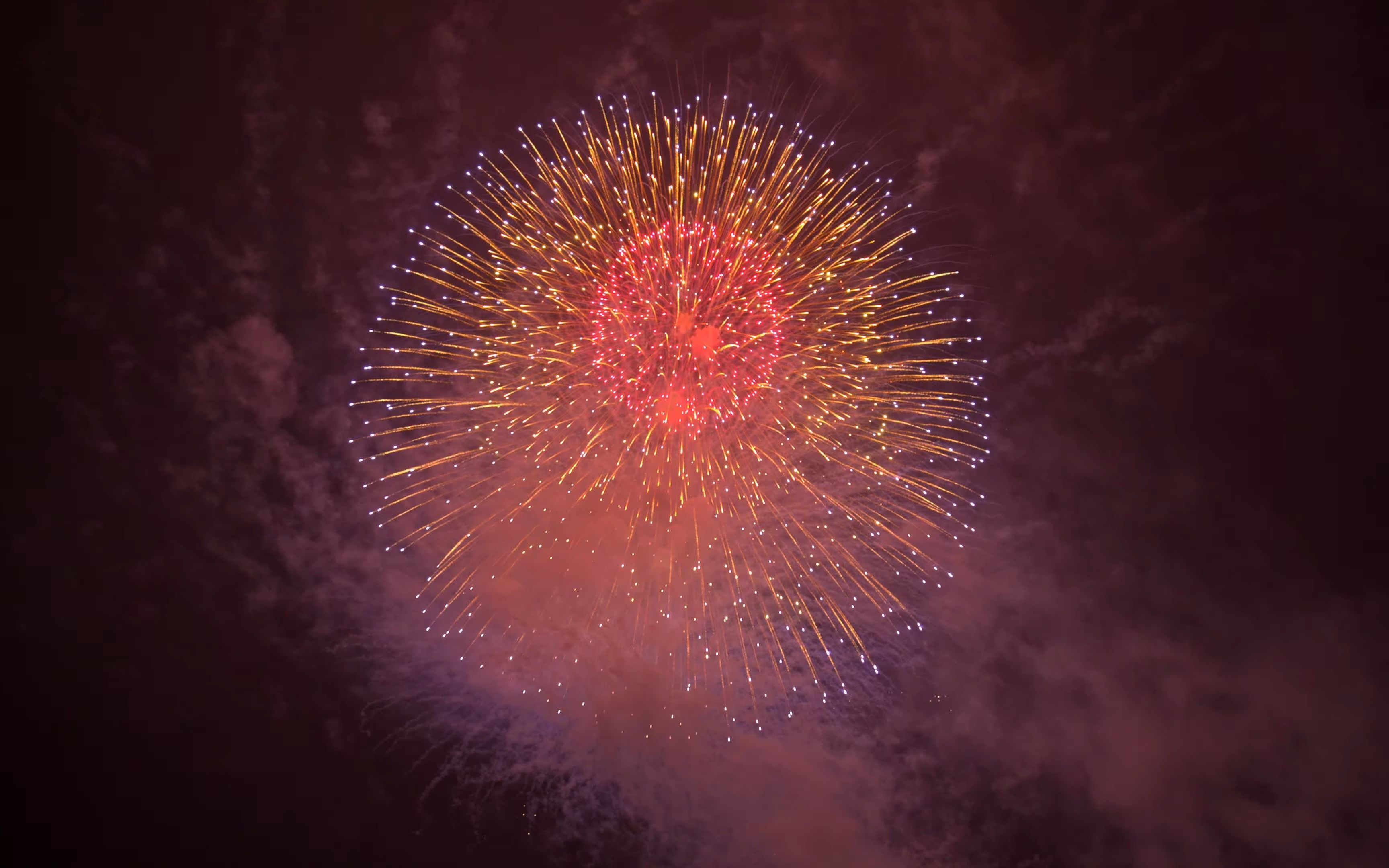 [图]第74回十日町雪祭雪上花火 '虹雪花火 ' 2023.2.18