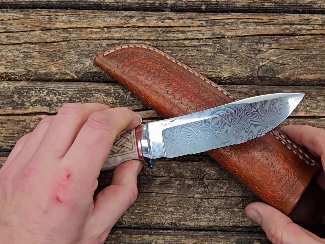 大马士革983猎刀一把刀走天下的故事