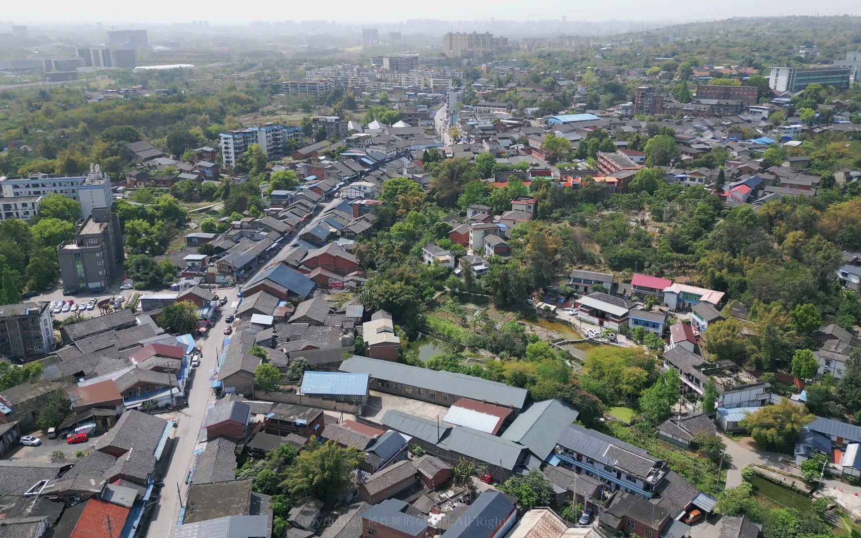 4k|航拍|旅拍【千年盐都·灯火自贡】