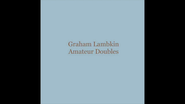 【英国磁带音乐/Sound Collage/具象音乐】Graham Lambkin  Amateur Doubles哔哩哔哩bilibili