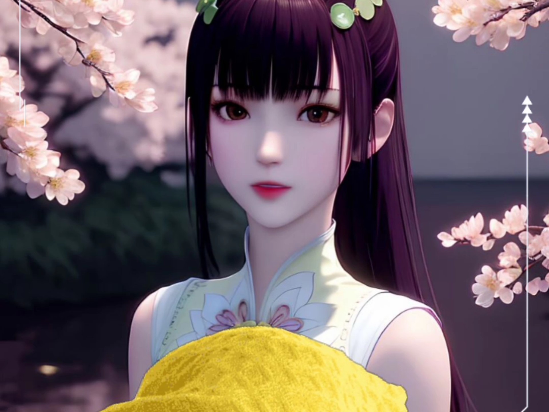 顶级辰月黄图壁纸,发半张好过审,原图作者牛!