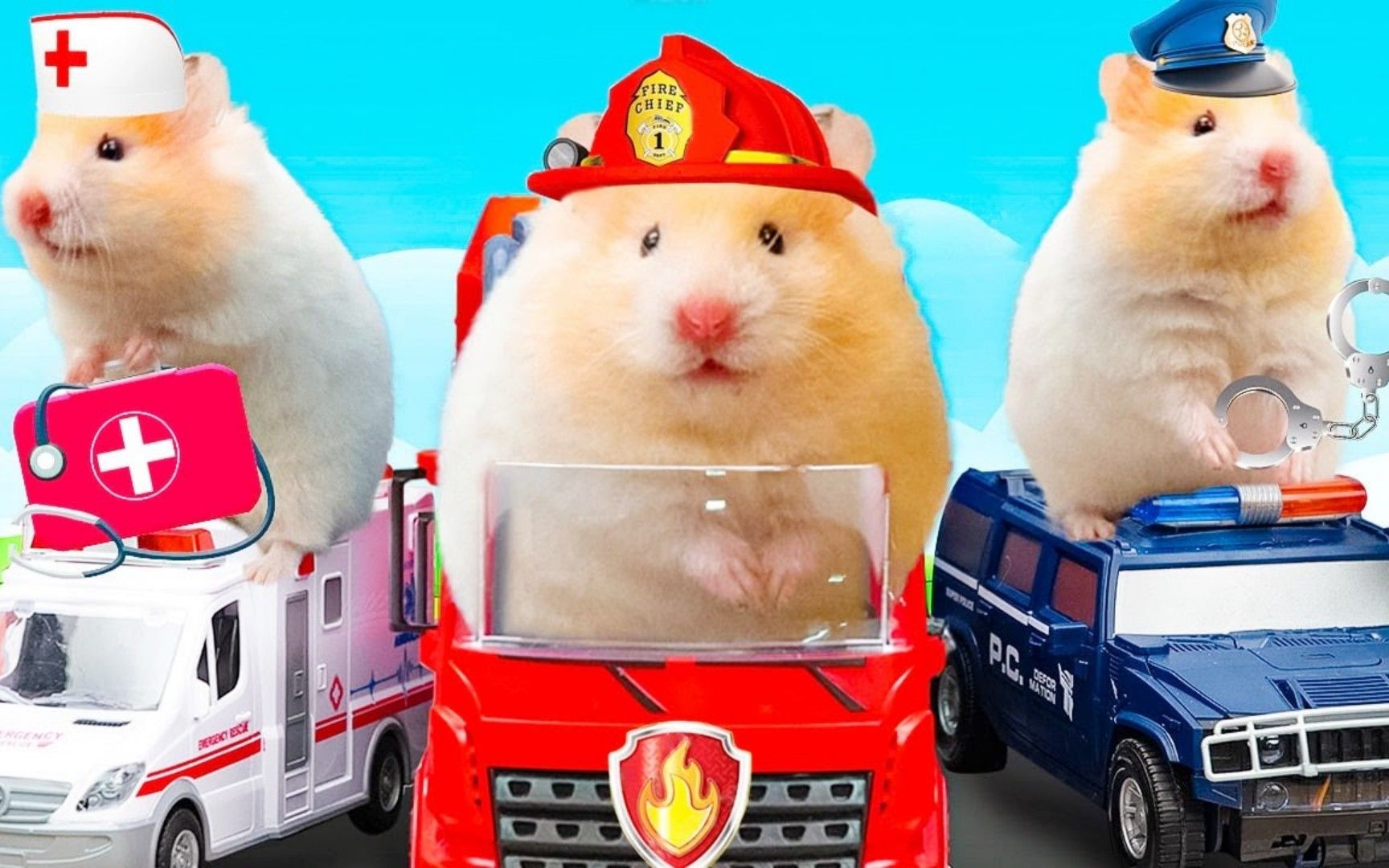 小仓鼠大冒险:仓鼠变身救援小分队,它们能顺利完成救援任务吗?