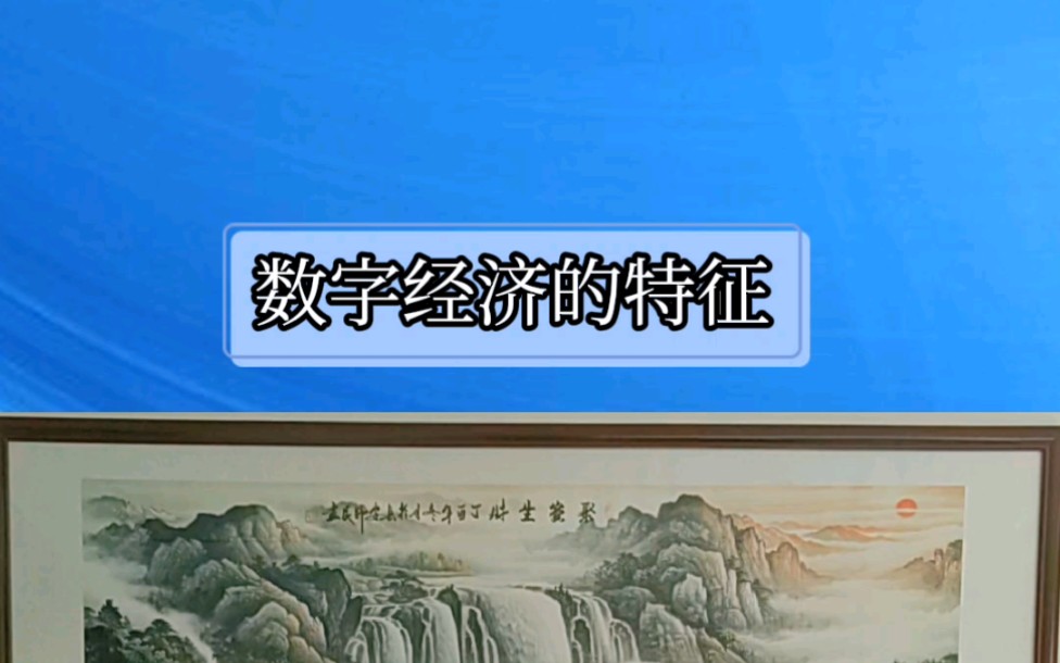 数字经济有哪些特征?哔哩哔哩bilibili