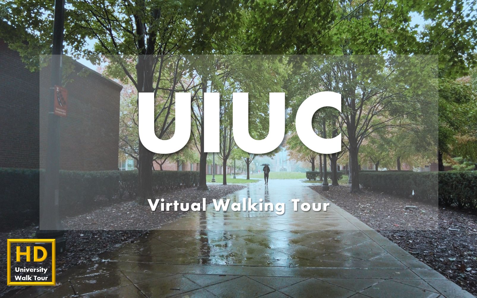 伊利诺伊大学厄巴纳香槟分校  校园漫步  UIUC Virtual Walking Tour|USA哔哩哔哩bilibili