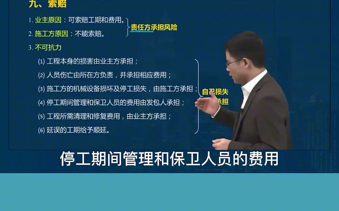 总听说不可抗力,但它怎么划分,怎么索赔呢?听我给你讲!哔哩哔哩bilibili