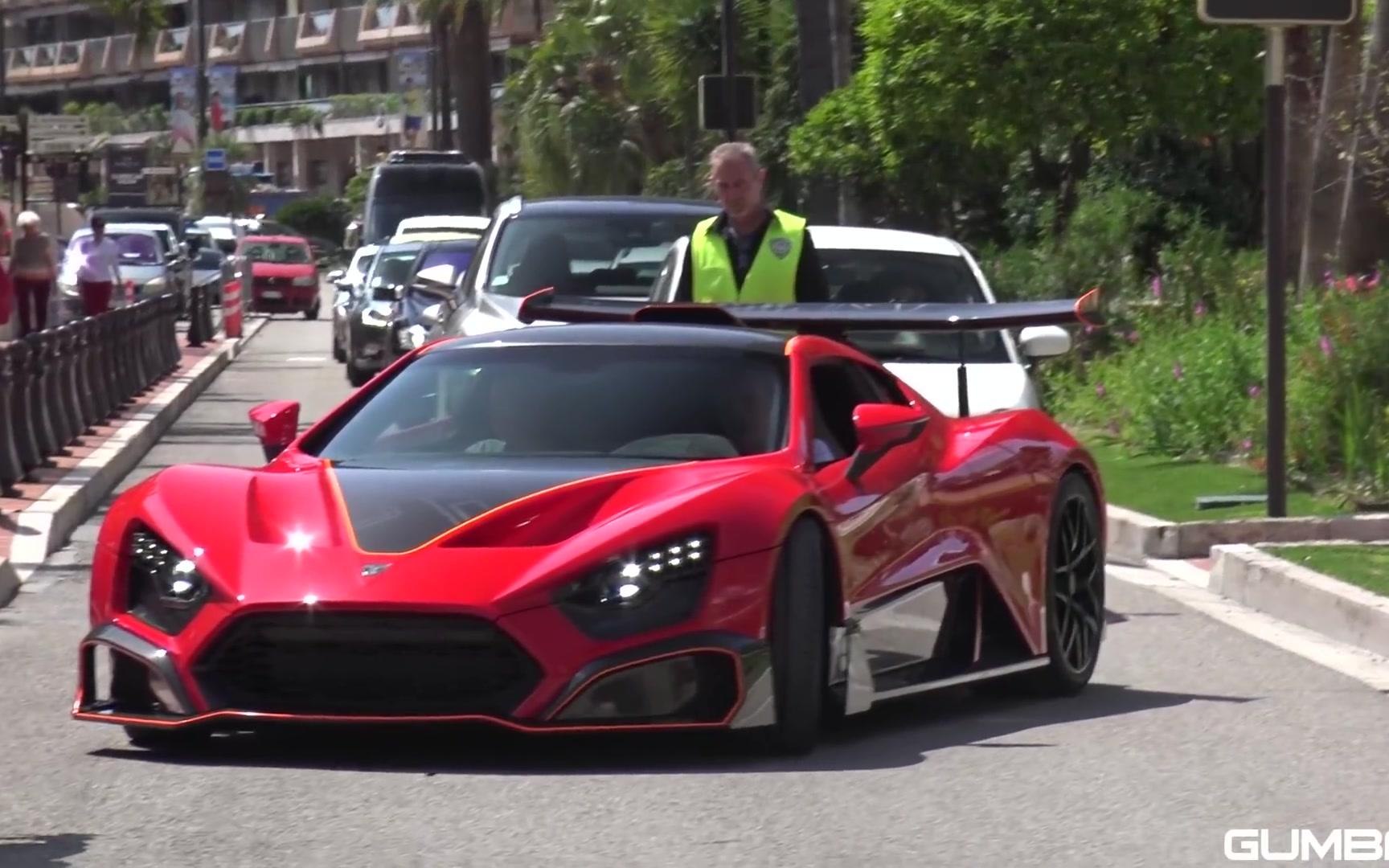 [60fps]1,200 hp zenvo tsr-s 摩纳哥实拍_哔哩哔哩 (゜-゜)つロ 干杯