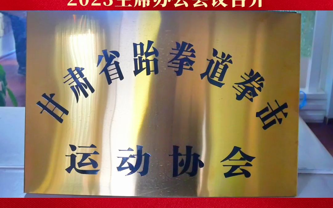 团结奋进,拳力出击!甘肃省跆拳道拳击运动协会2023主席办公会议召开~万象更新,未来可期!哔哩哔哩bilibili