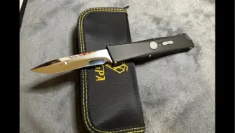 面具男说刀-大黄蜂 CT2 镜面 单动直跳