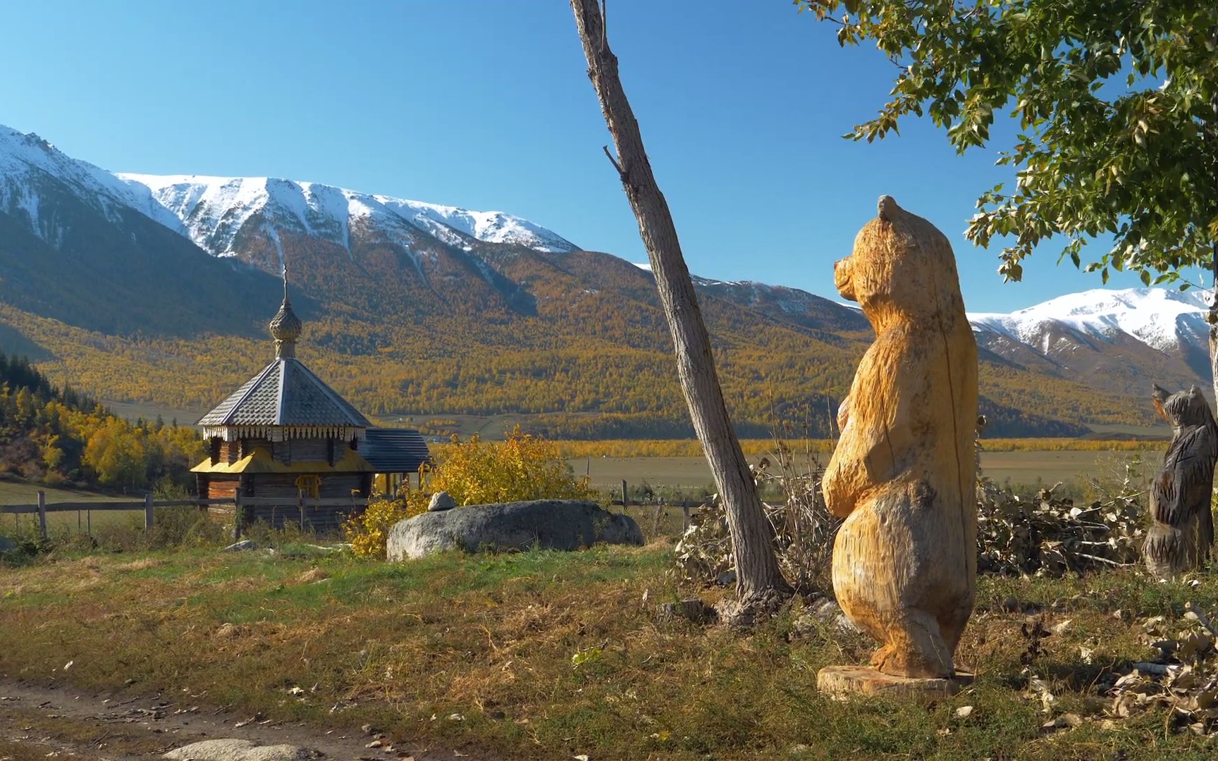 俄罗斯阿尔泰地区农场主的日常生活