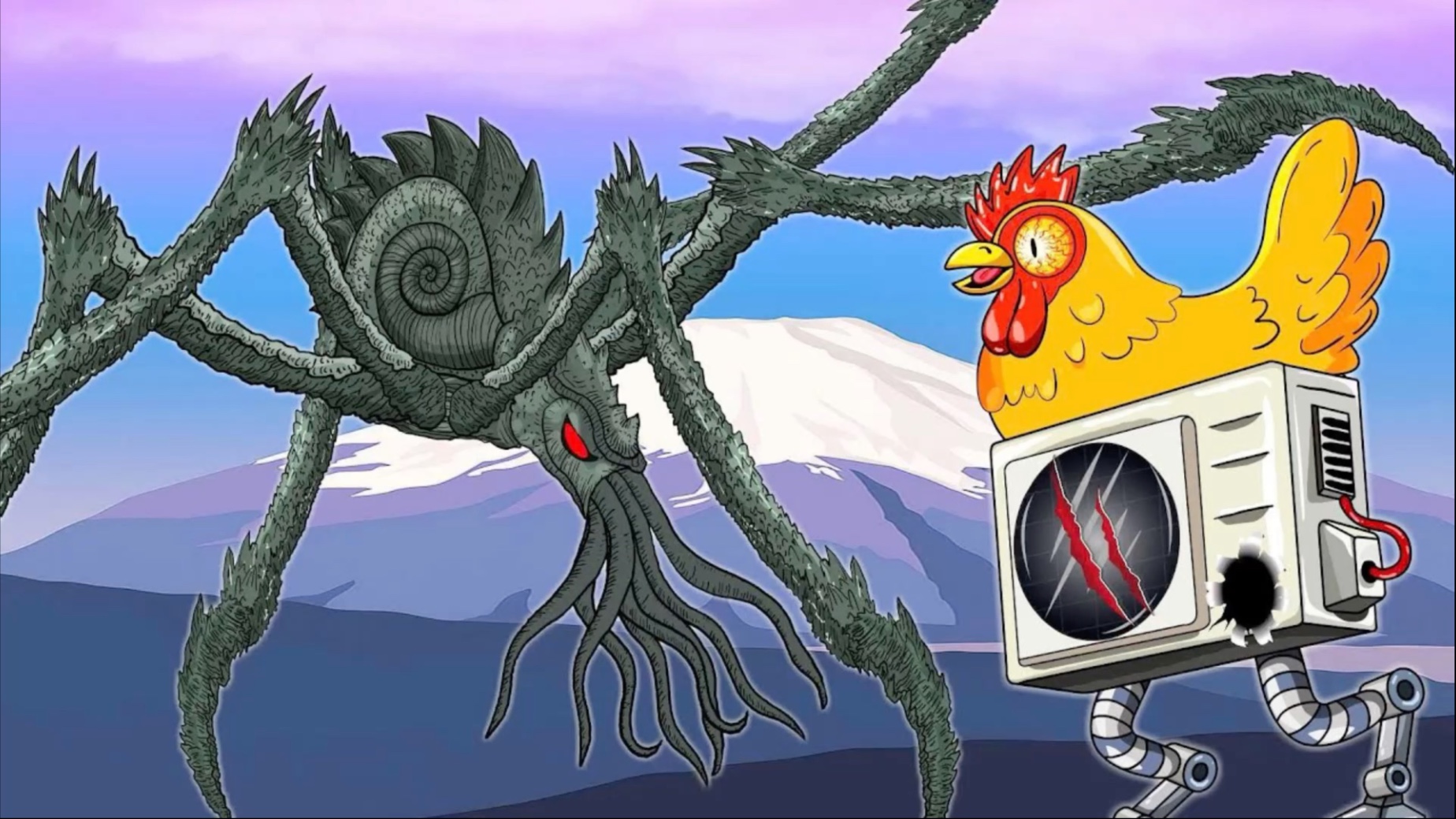 怪兽和空调公鸡