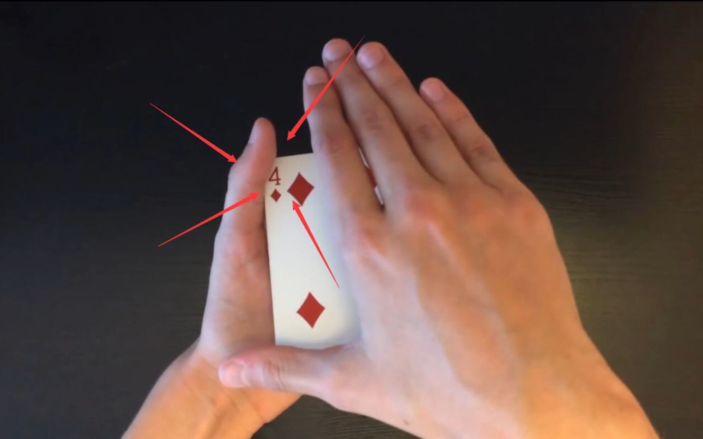 魔术教学:一分钟学会的变牌手法!原来这么简单