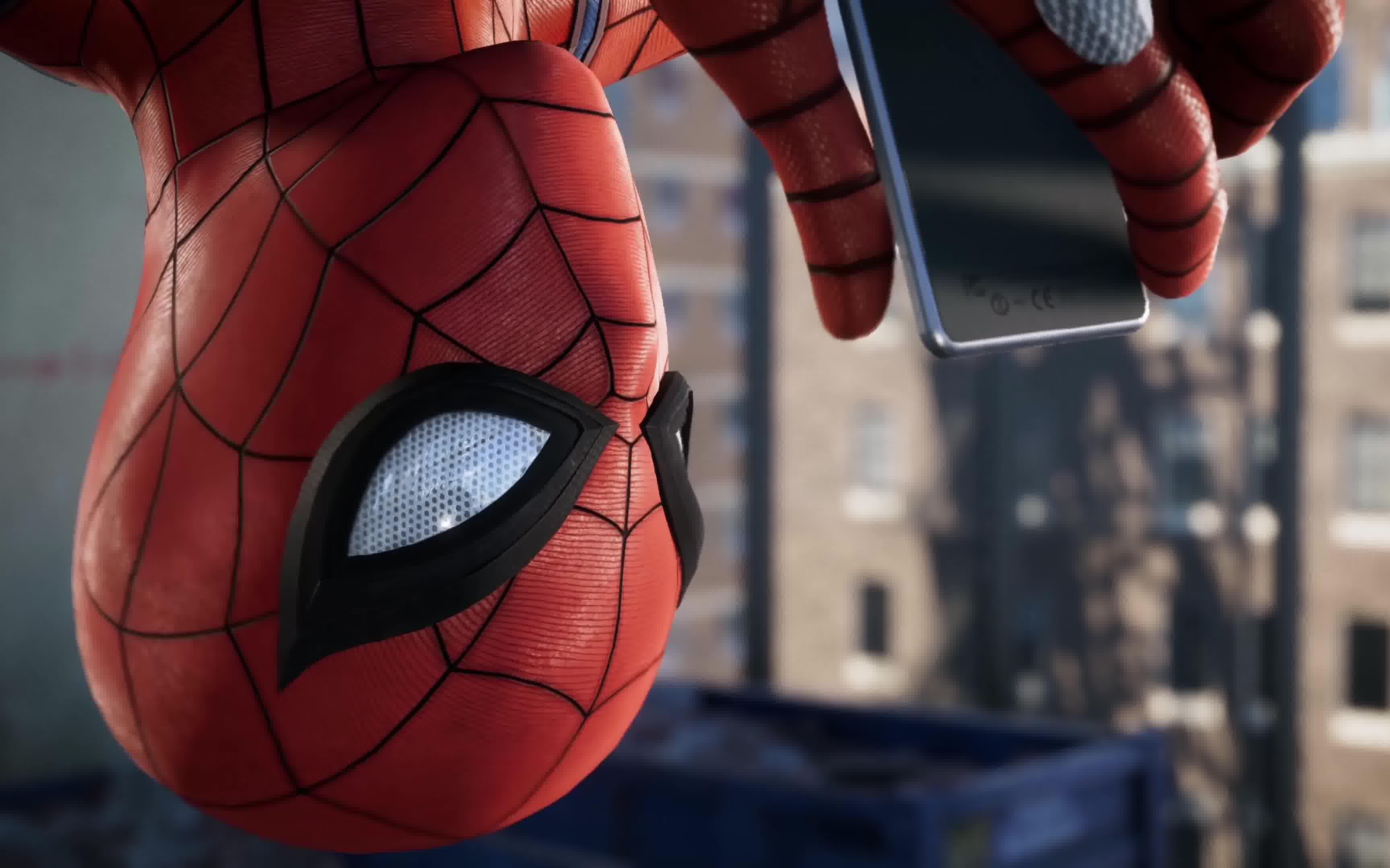 [4k]e3 2017《漫威蜘蛛侠》游戏演示cg动画