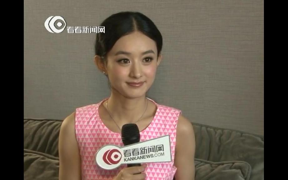 [图]【赵丽颖】130617《宫锁沉香》剧组专访（看看新闻）