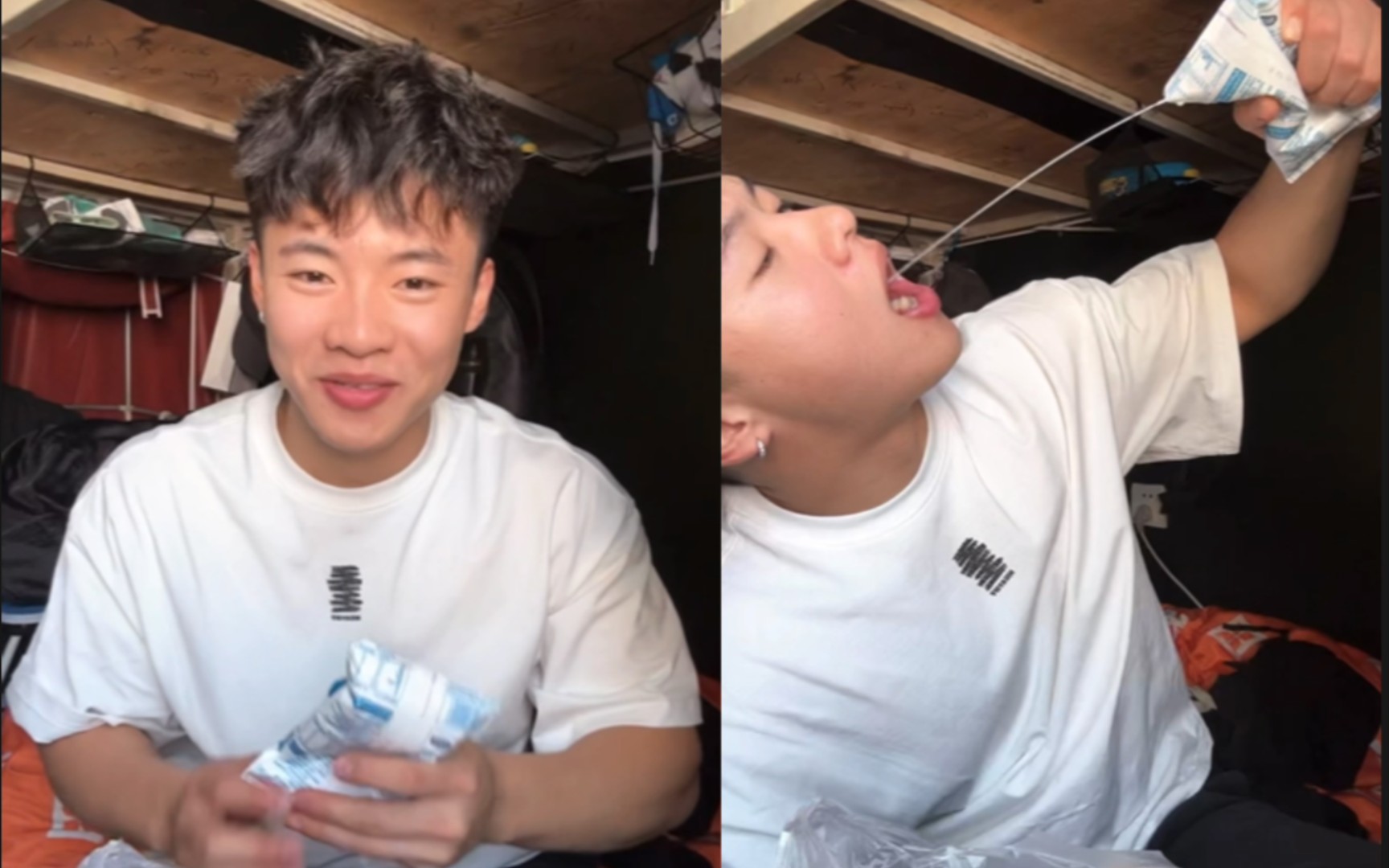 壮壮妈喝奶被说低俗,怒撩秀发打电话