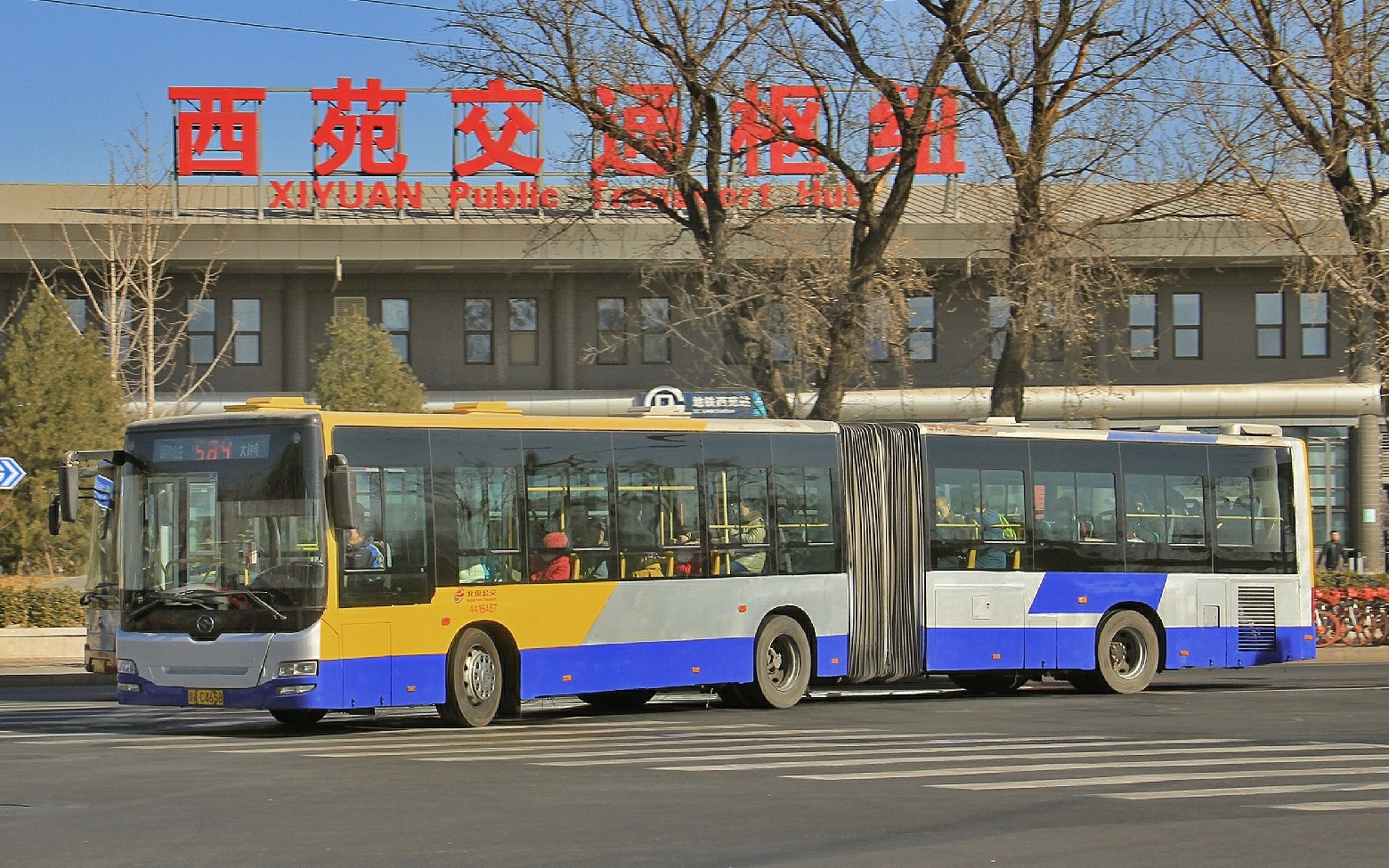 [inteloss的pov.no11]北京公交584路 颐和山庄-大钟寺 全程右宝座pov