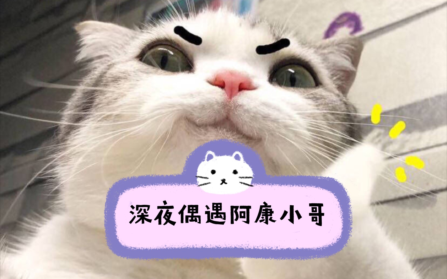 深夜回宿舍偶遇阿康小哥