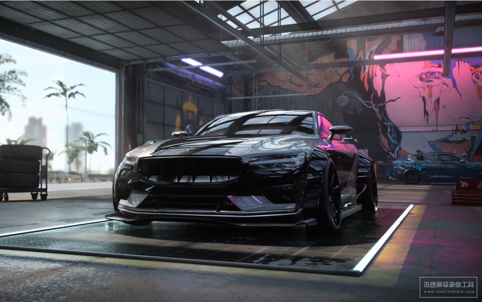 极品飞车21热度 极星1 polestar1最好看的车之一,丝滑专场极度舒适