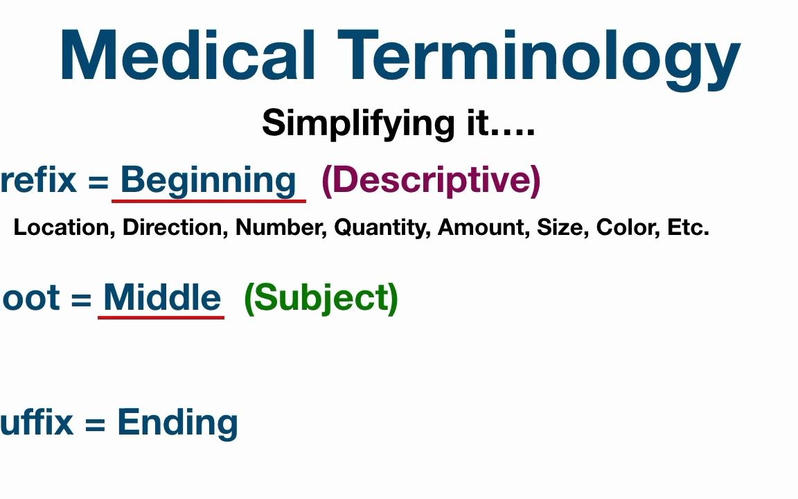 【医学英语】Medical and Nursing Terminology MADE EASY:Prefixes [Flashcard Tables]前缀哔哩哔哩bilibili