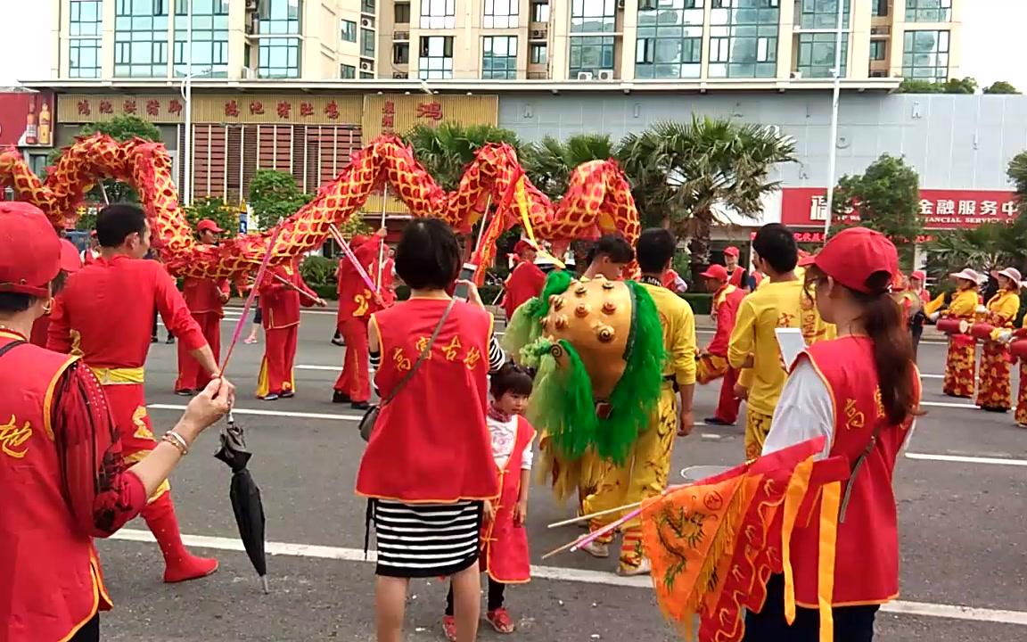 [图]2018泉州高富古地天上圣母妈祖巡游，舞龙舞狮