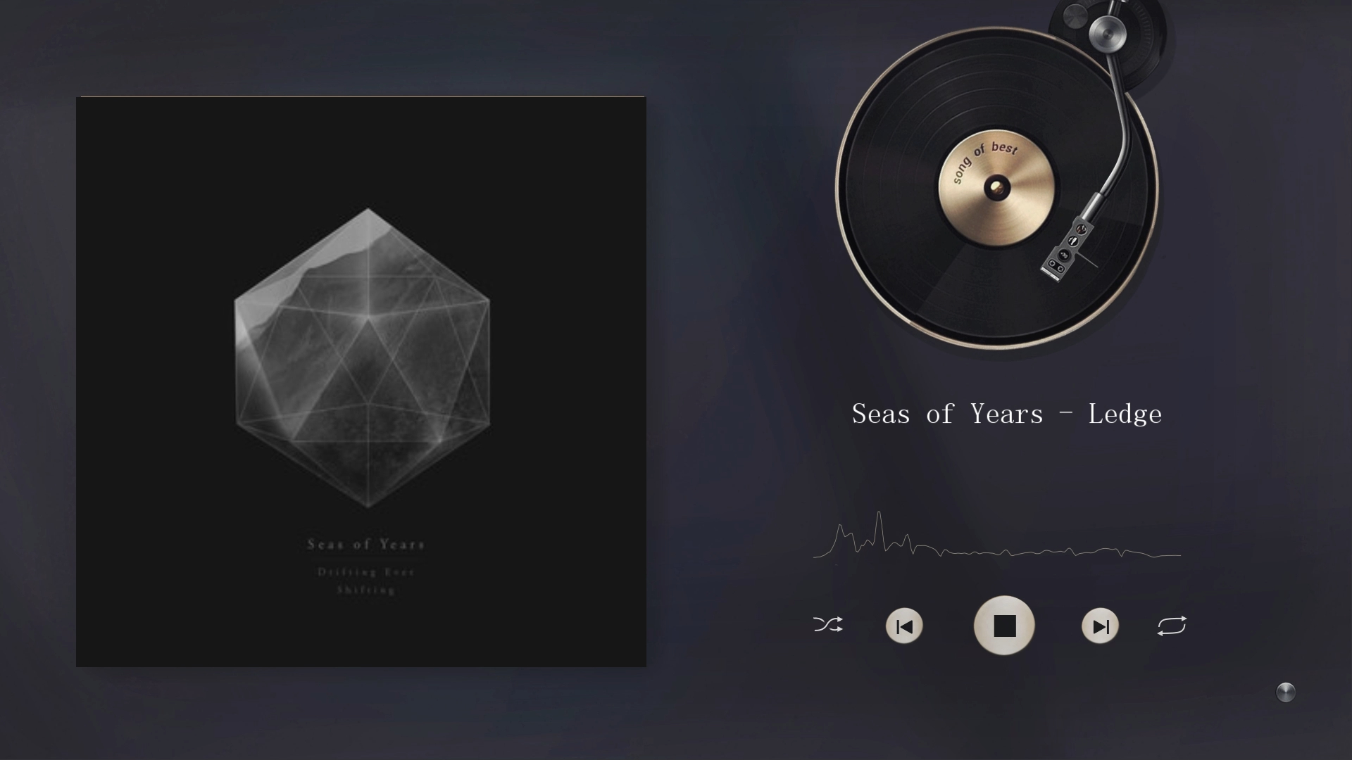 【小众音乐分享】后边那段吉他成精了/后摇/seas of years - ledge