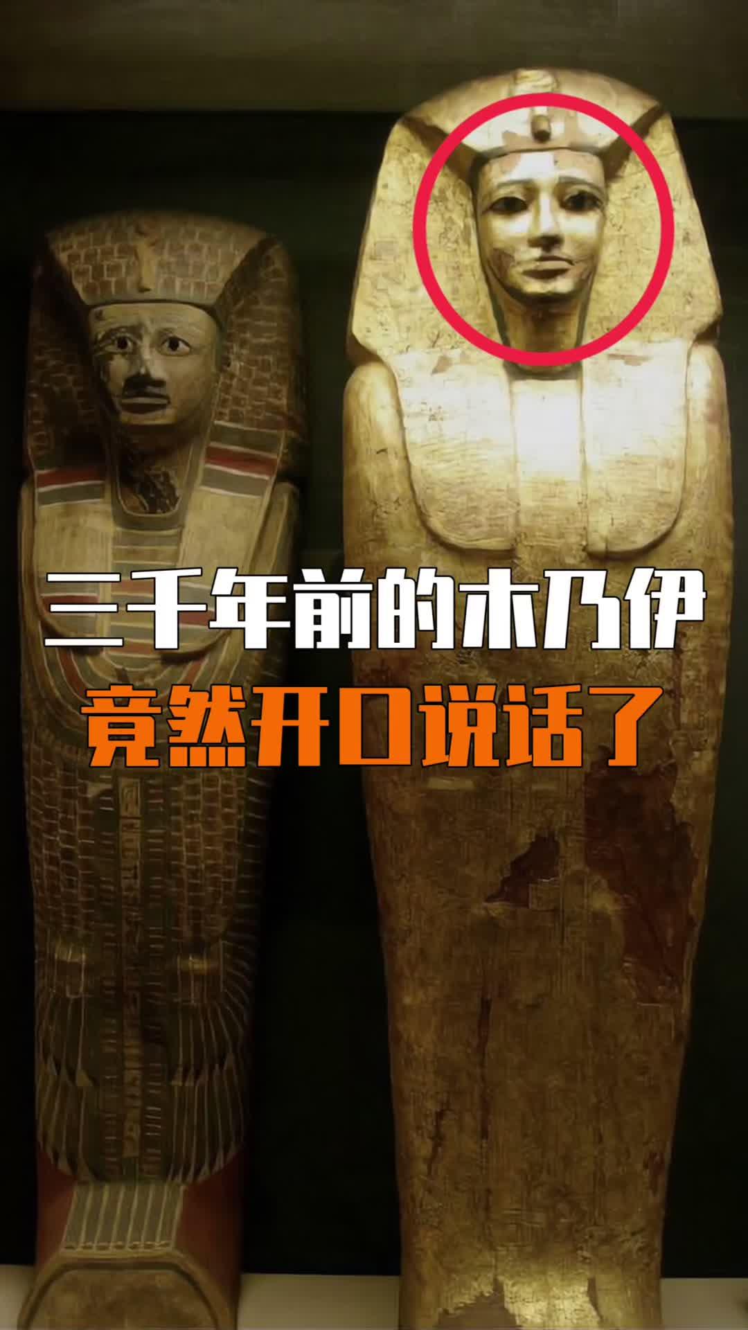 3000千前的木乃伊竟然开口说话了 一下