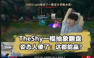 下载视频: Theshy一棍抽象翻盘！姿态当场人傻了：这都能赢？