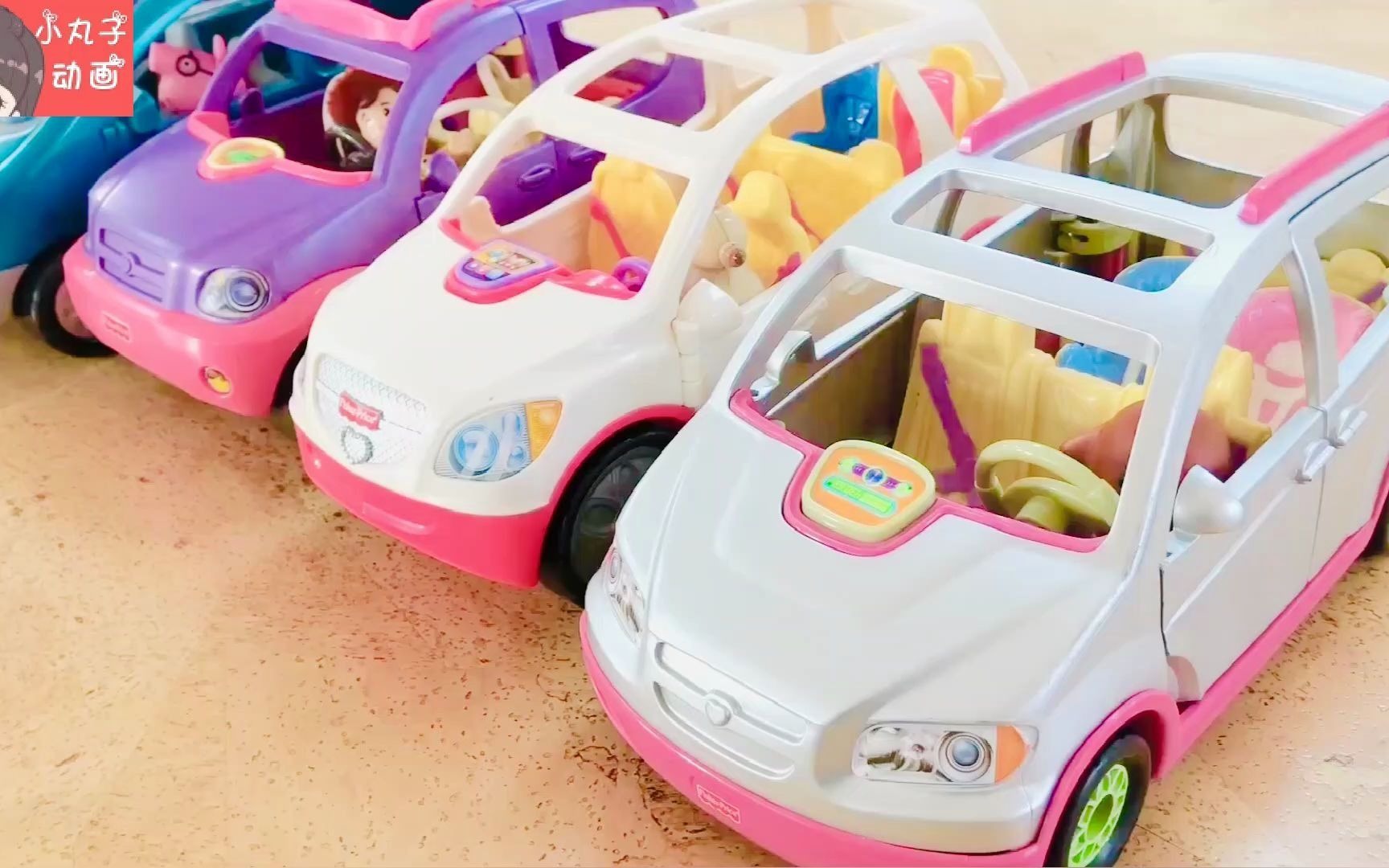 天线宝宝观光旅游车 彩虹汽车大集合