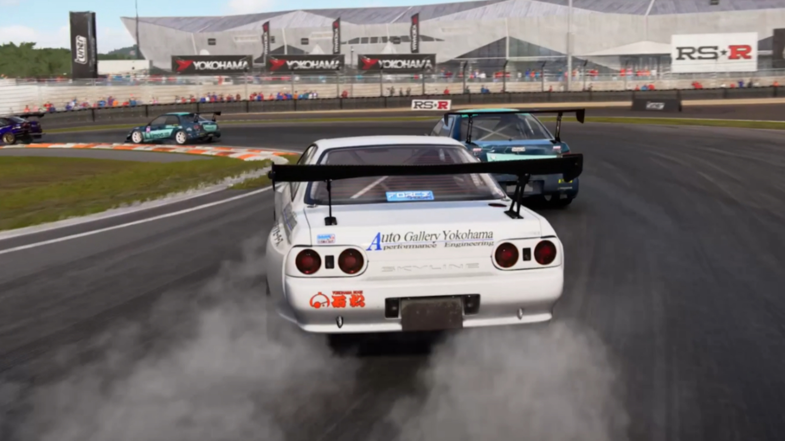 枉我买台gtr32打算用切线跑结果飘移跑法更快浙江国际赛车场