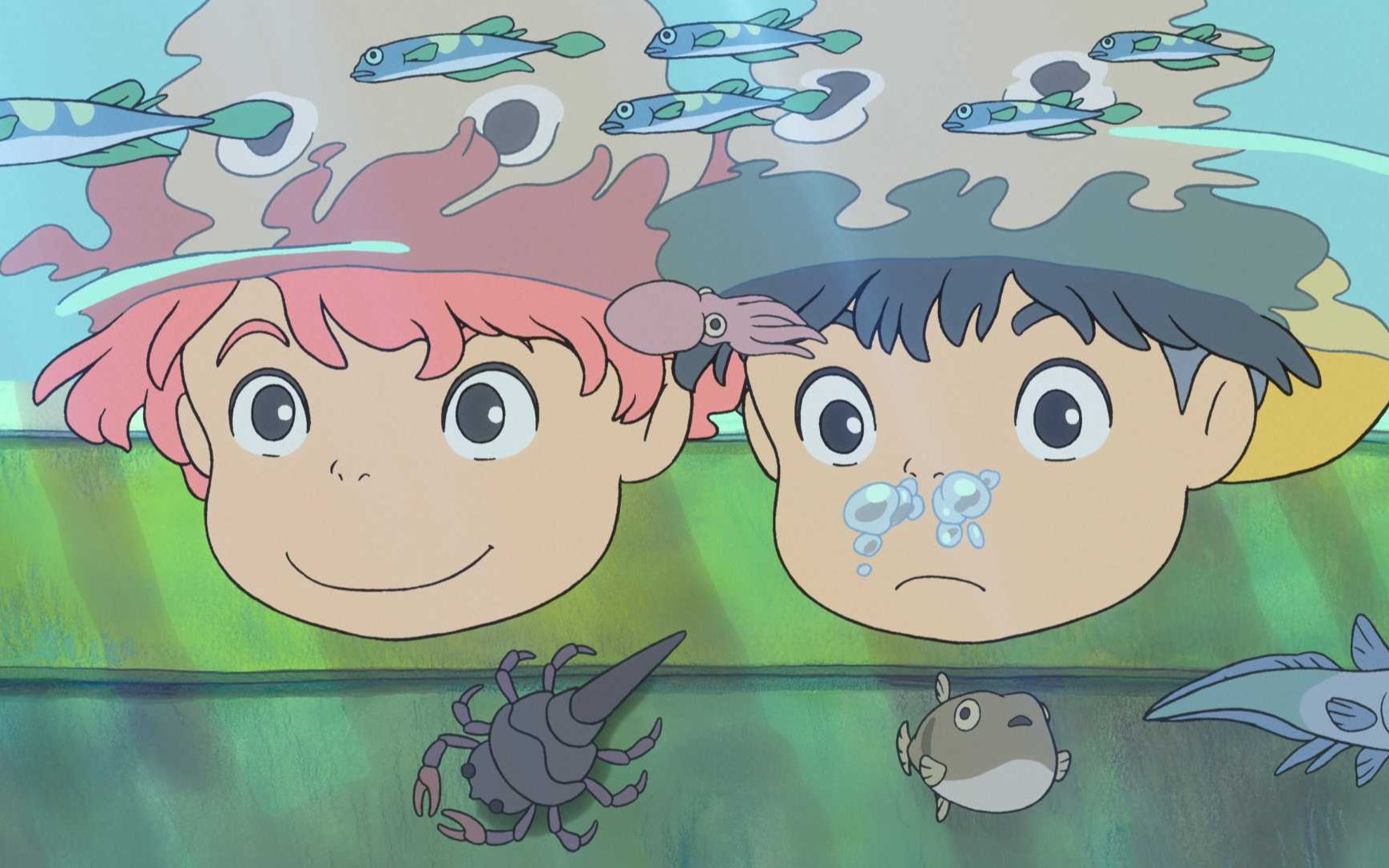 宫崎骏经典电影崖上的波妞首支中文预告